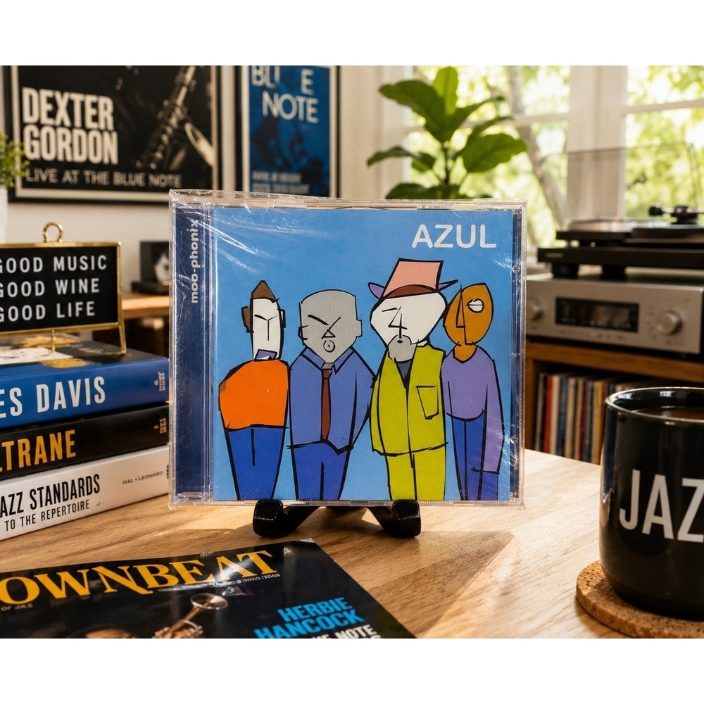 Azul Jazz CD 2004 Moo-Phonix Charlie Wood Walmir Gil Sealed Rare Brazil